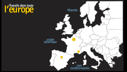 Décolletage dans toutes l'europe